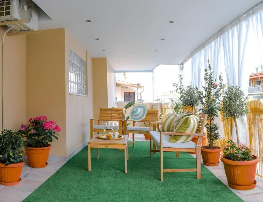 Flowery Penthouse In City Centre Of Thessaloníki Luaran gambar
